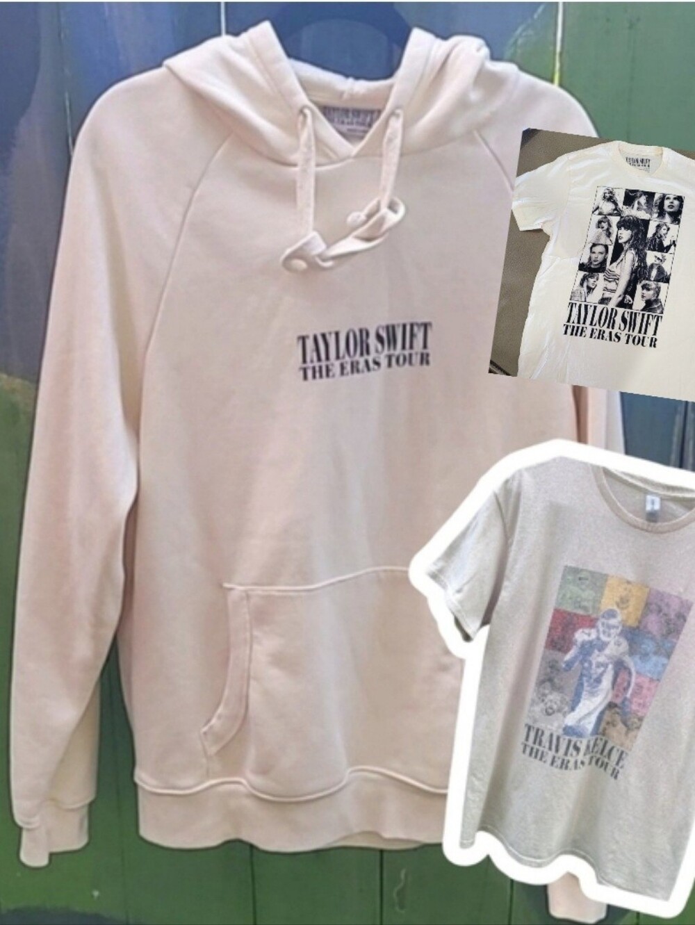 The Eras Tour Taylor Swift Hoodie, Tshirt & Travis Eras Tour 3 Piece Set